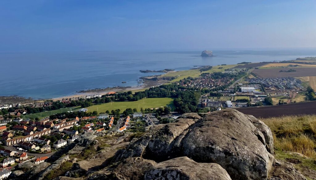 View from North Berwick Law