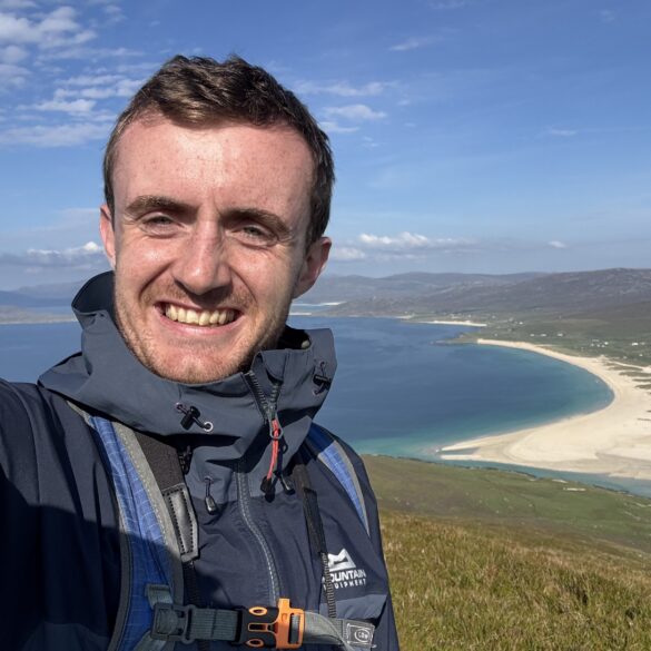 Ceapabhal overlooking Scarista Mhòr